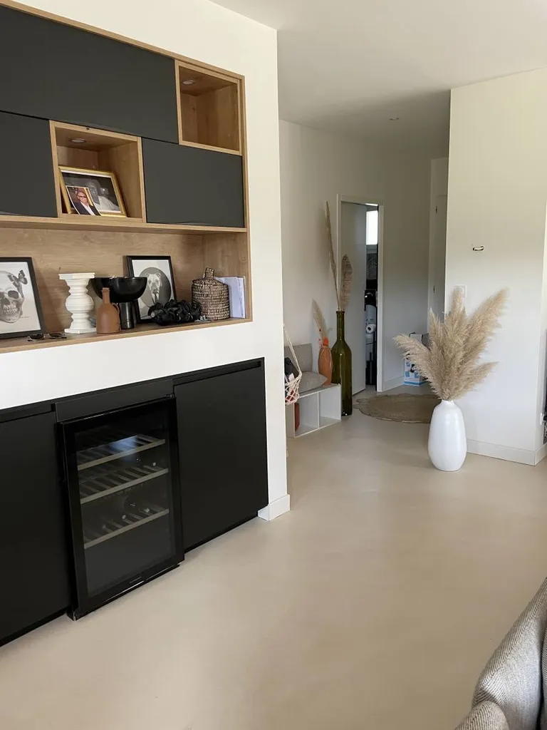 SOL BETON CIRE TERRE DU MONDE  VILLA A TOULOUSE