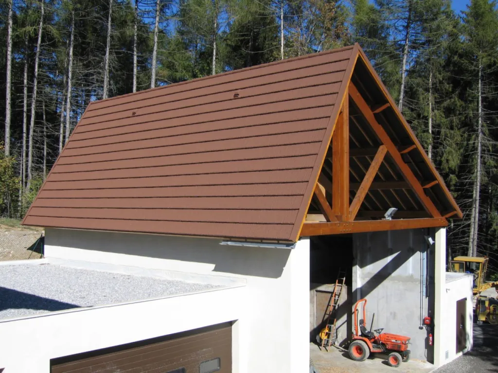 Tuile métallique GERARD CORONA Cedar à Gap