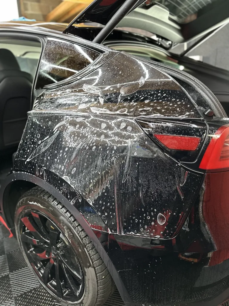 protection film plastique PPF paint protection film Lyon Tesla model Y