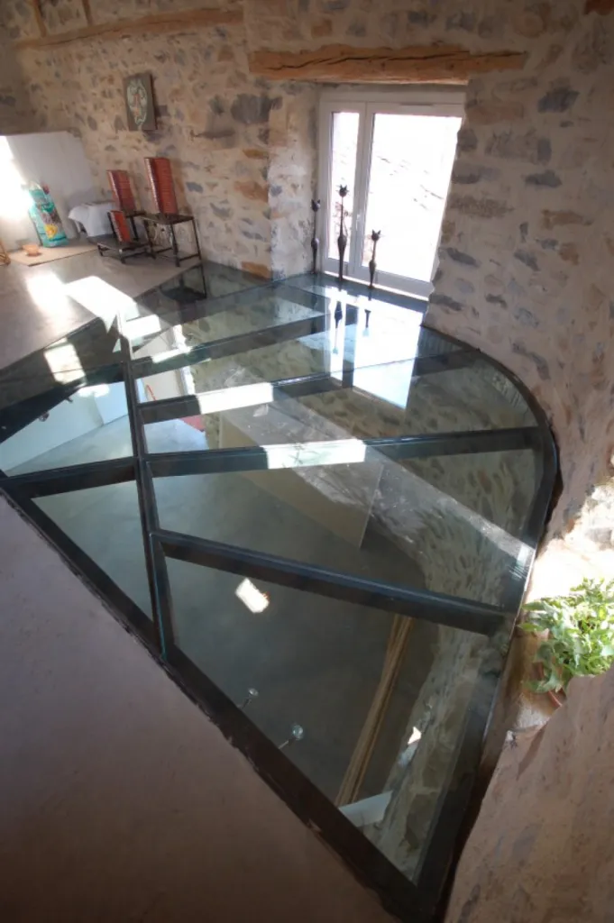 Plancher de verre
