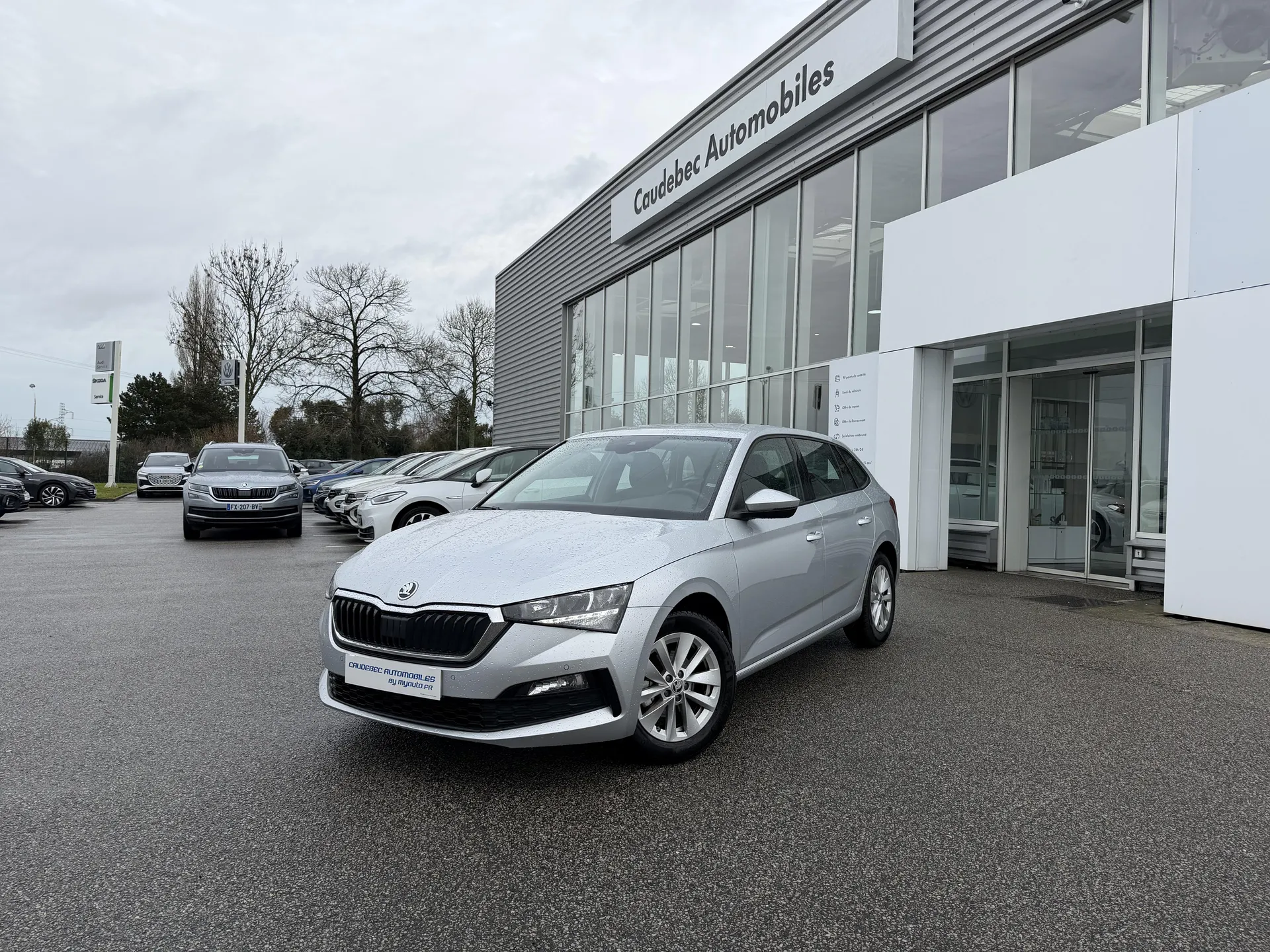 Skoda Scala d'occasion à Le Havre : Berline essence automatique 110ch disponible chez Caudebec Automobiles La Frénaye Normandie