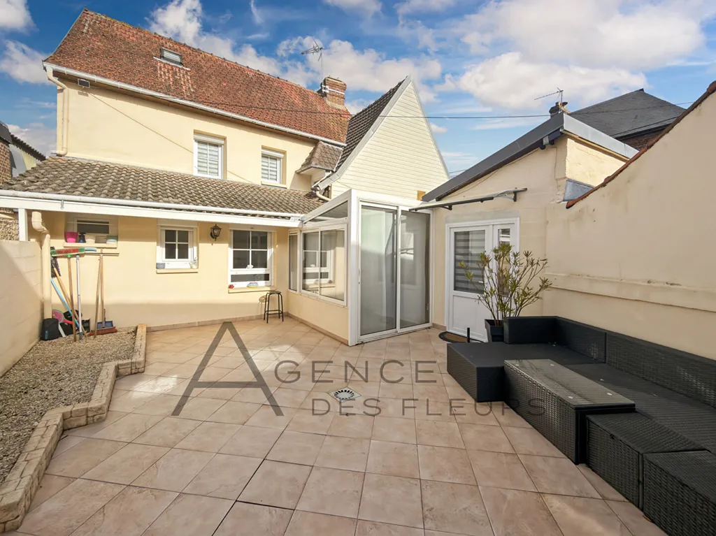 A vendre maison de 125 m² habitables sur 520 m² de terrain sur la commune de Saint-Aubin-les-Elbeuf 76410