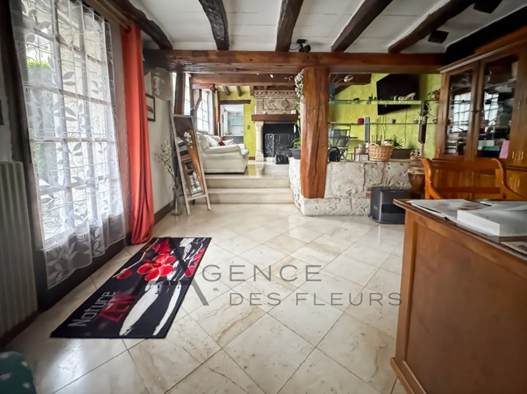 A vendre, maison normande de 124 m2 avec dépendance située à Tourville-la-Rivière