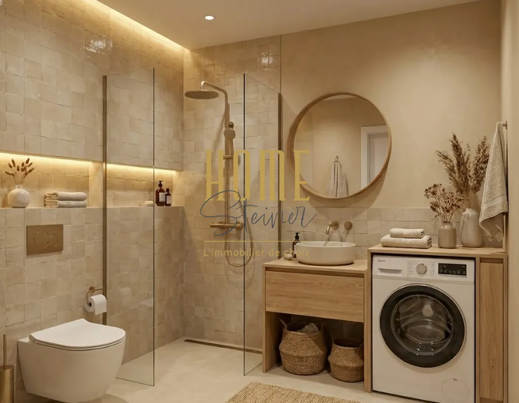 Nouveau programme immobilier neuf à Haguenau offrant des appartements lumineux avec terrasses, prestations modernes et cadre résidentiel recherché