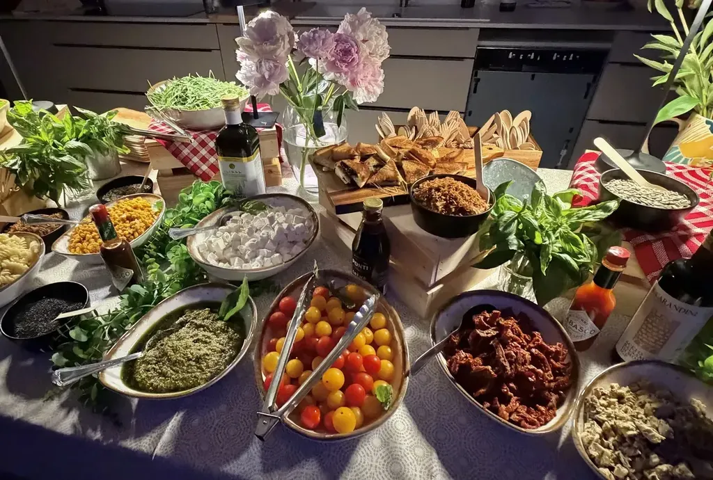 Animation Bar à Salade, restauration saine et de saison pour événement gourmands à Lyon et sa région