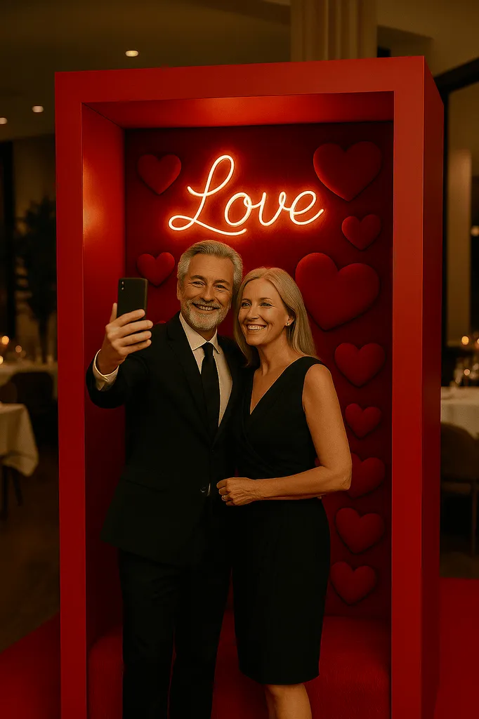 Louer un décor pour votre restaurant pour la saint valentin à Nice
