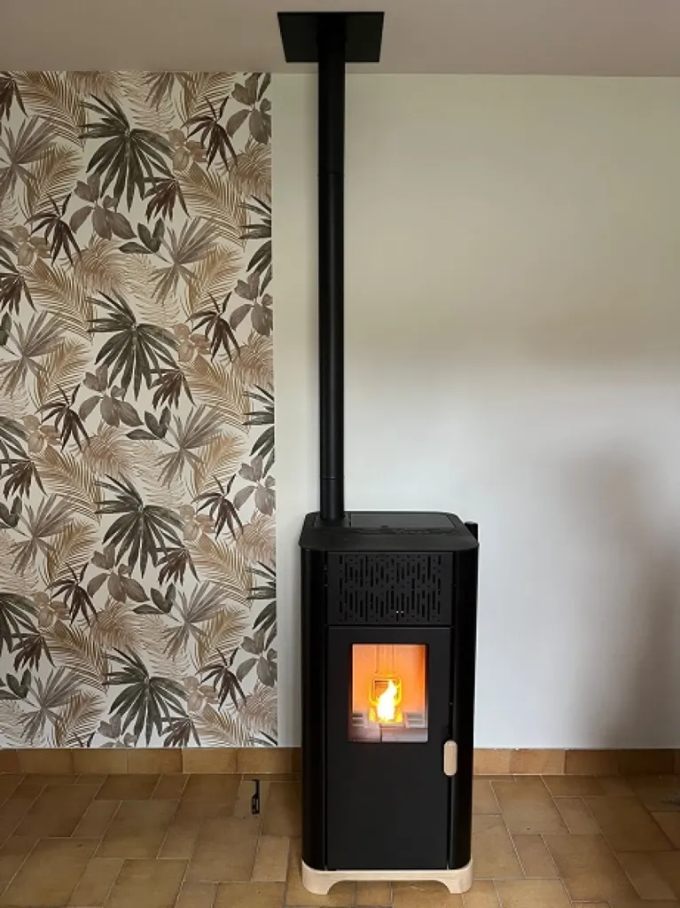 Jotul PF 734 noir Sortie dessus