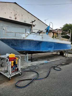 aérogommage coque bateau Aéroconcept