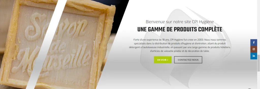 cpi hygiène, produits d'hygiène
