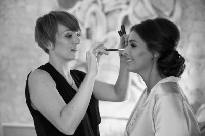 makeup wedding provence