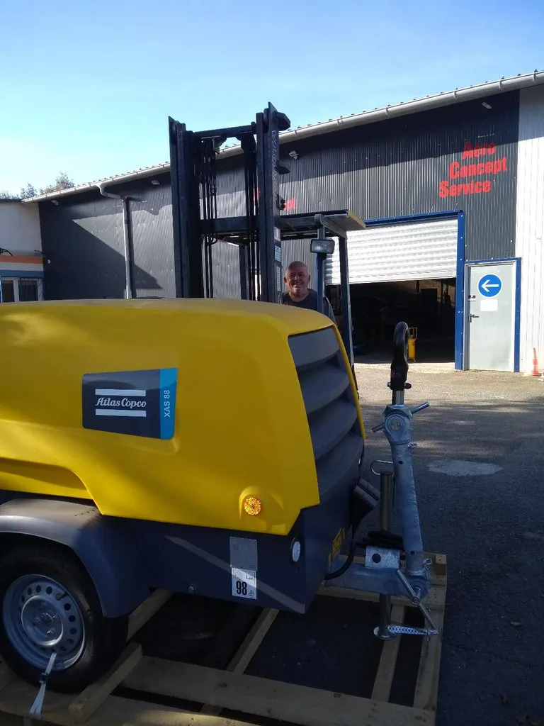 compresseur d'air pour aérogommeuse et pour l'aérogommage