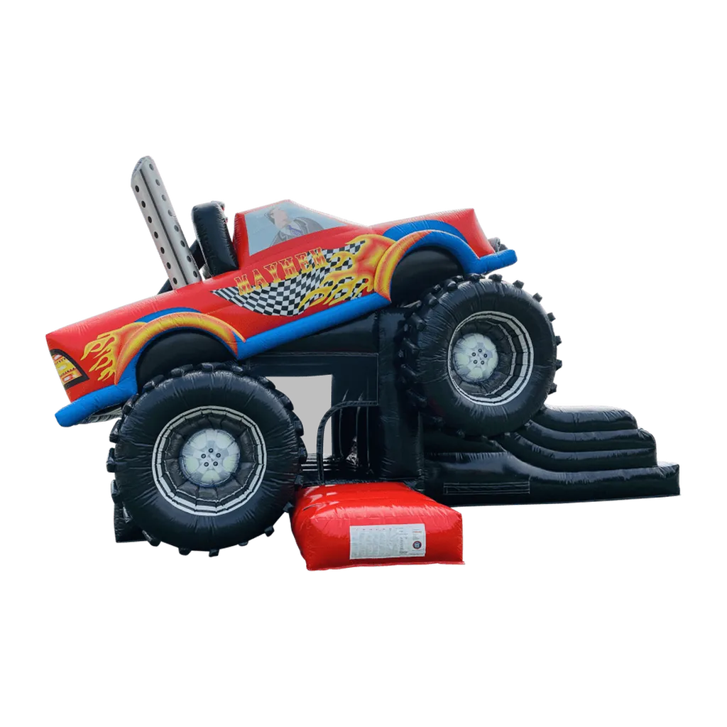 Monster Truck Gonflable en vente à Lyon et partout en France 