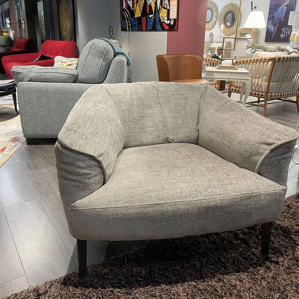 Fauteuil SIGMUND gris
