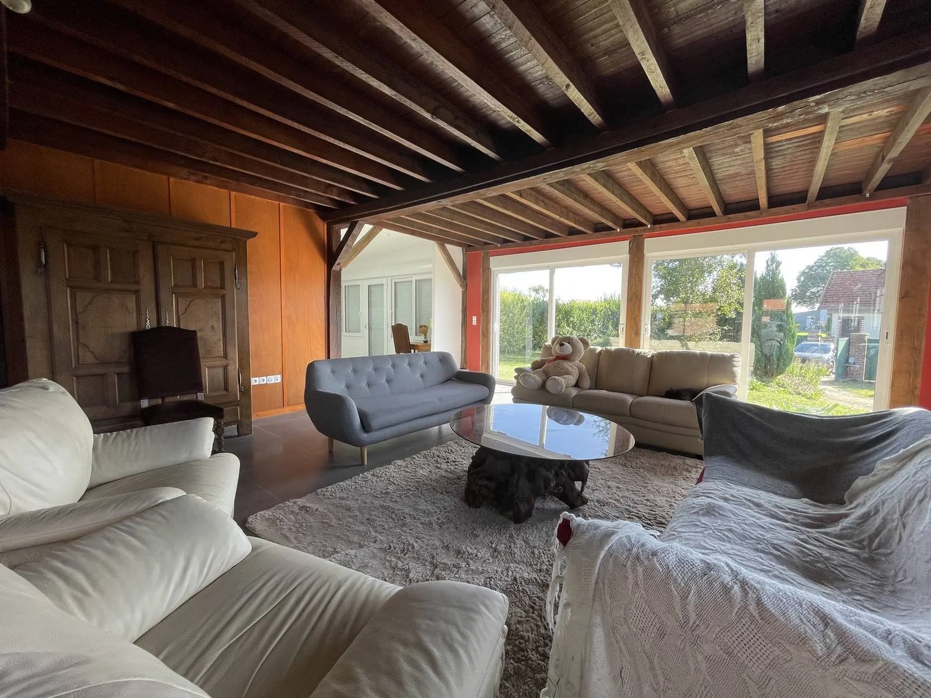 Ensemble immobilier de 321m² à la campagne sur son terrain de 4 050m², proche de Dieppe, Seine Maritime, 76.