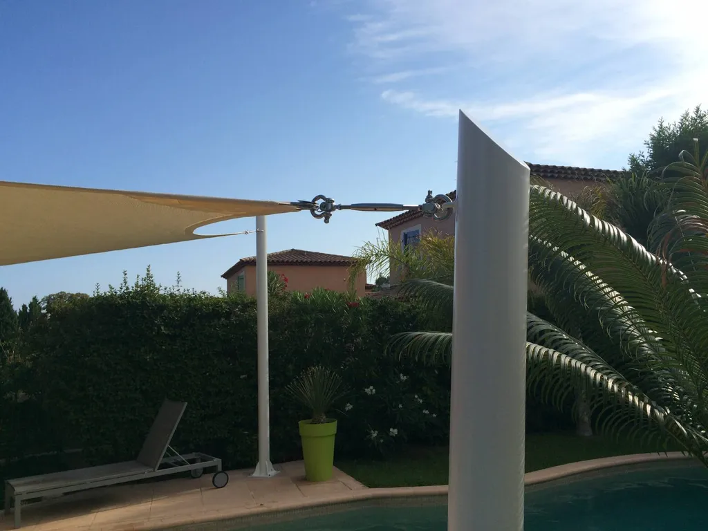 Voile  d'ombrage sur mesure Cannes 