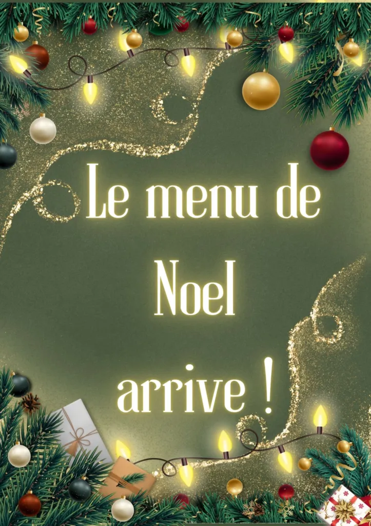 Le menu de Noël arrive au Bistrot Les Marots à Colomiers : saveurs festives, plats gourmands et ambiance chaleureuse pour célébrer décembre en famille ou entre amis !