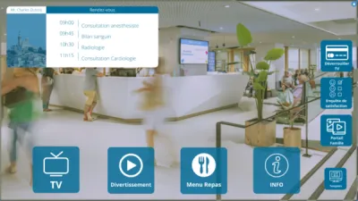 Les 5 avantages du logiciel On-Of pour les cliniques dans la gestion des bouquets TV