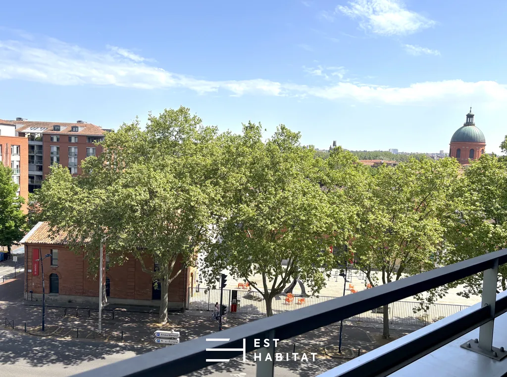 A vendre appartement T3 avec terrasse à Saint-Cyprien, 31300, proche commerces et commodités, résidence récente, parking, Abattoirs, métro