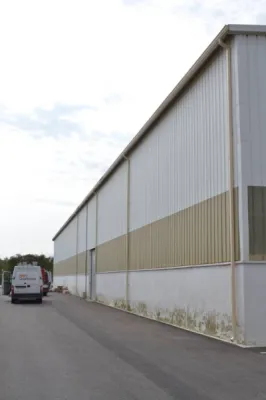 Fabrication et installation de gouttières aluminium G380 couleur à sorgues (vaucluse)