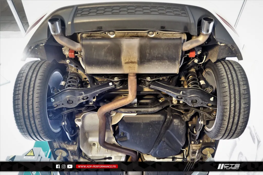 Ligne complète   catalyseur sport CTS Turbo Avignon - VW Golf 7 GTI - ADP Performance