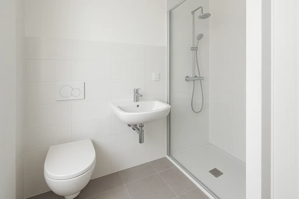 Société de plomberie Le Havre : Rénovation complète de la plomberie, salle de bains et WC dans une maison de ville