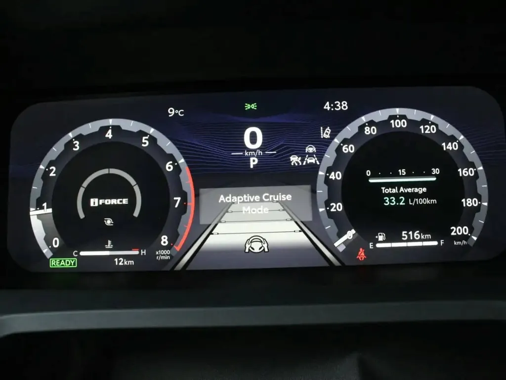 Instrumentation numérique 12,3 pouces du Toyota Tacoma TRD PRO Limited 2026