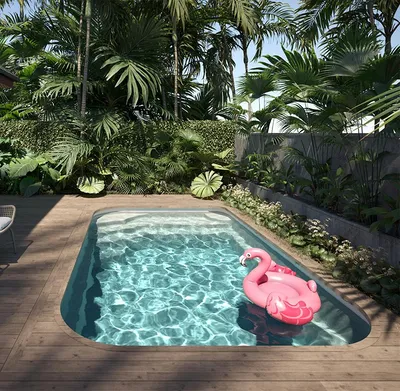 Pisciniste , expert en piscine coque avec fond incliné , plusieurs modèles et plusieurs dimension à Biscarrosse et ses alentours