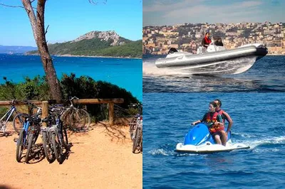 Location vélos - bateaux Hyères -  Île de Porquerolles L'indien