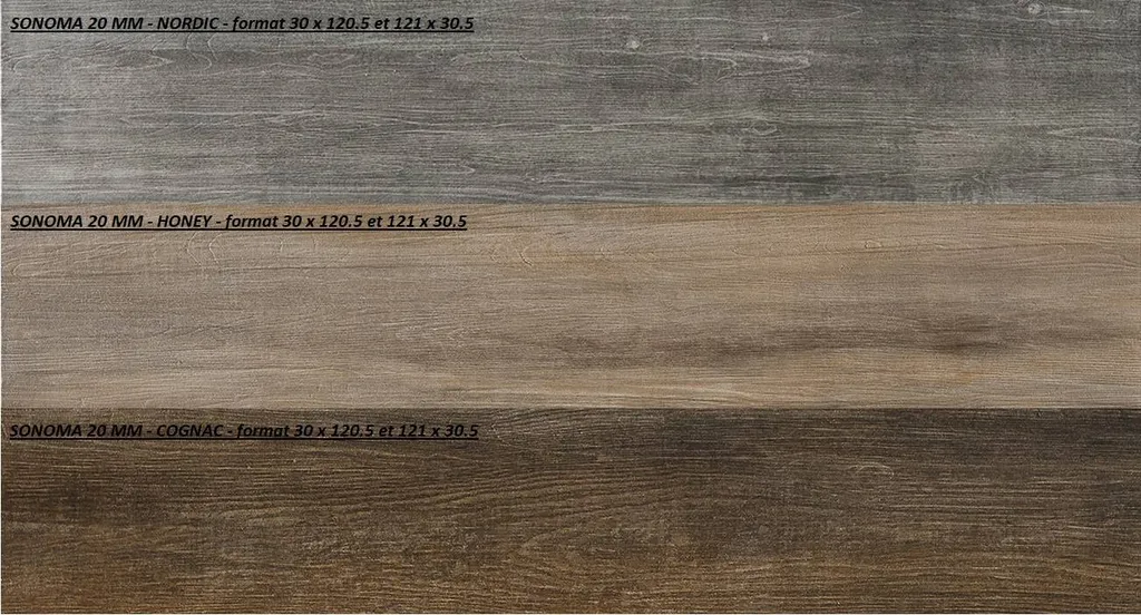 DALLES SUR PLOTS EN GRES CERAME.