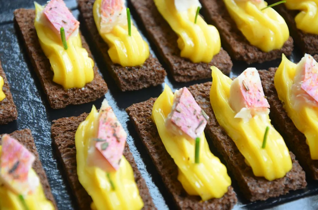 Toast rouget cuit de peur