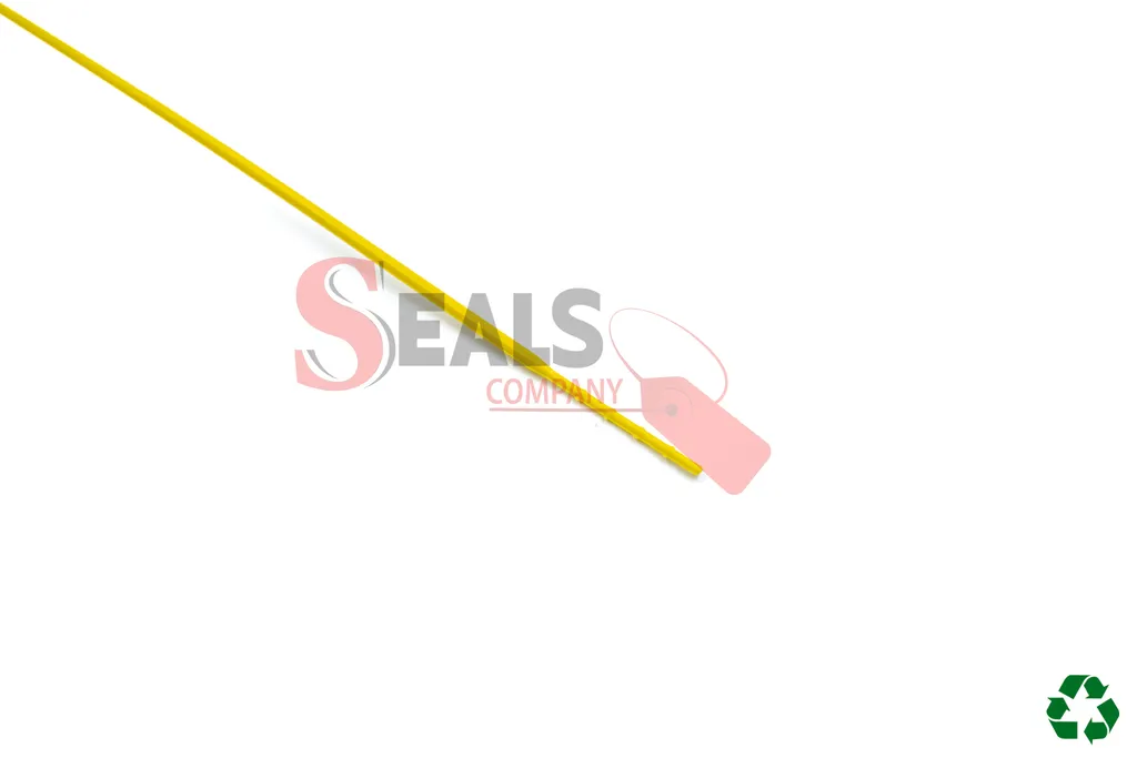 Scellé de sécurité réglable SAFETYSEALS 420 en polypropylène avec insert métallique