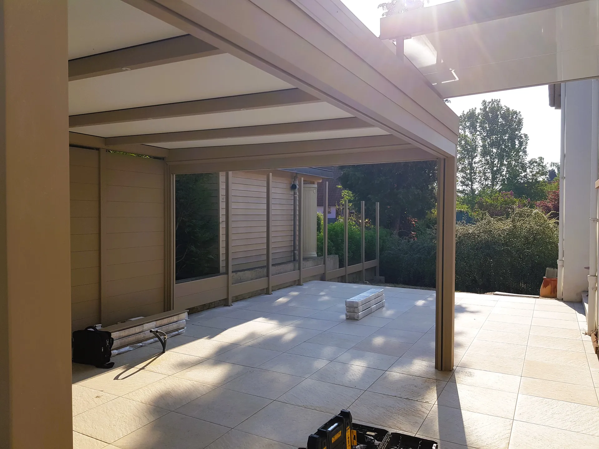 TRAVAUX PERGOLA