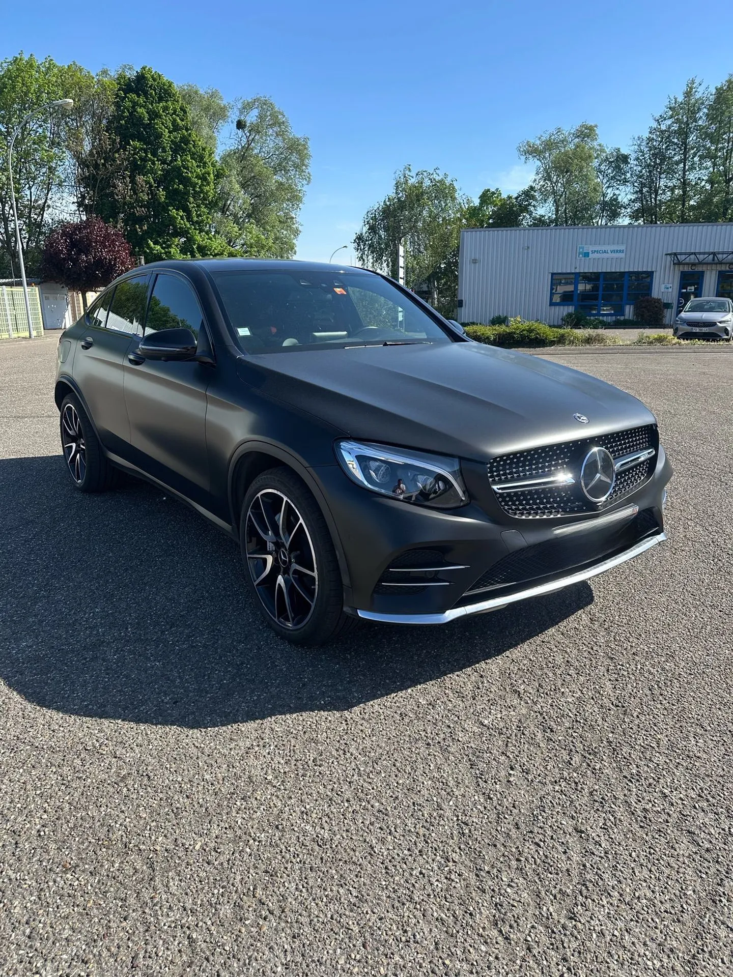Covering complet noir satin Mercedes GLE