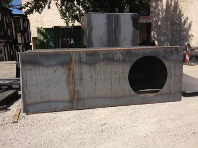 CAISSONS EN ACIER MARTIGUES