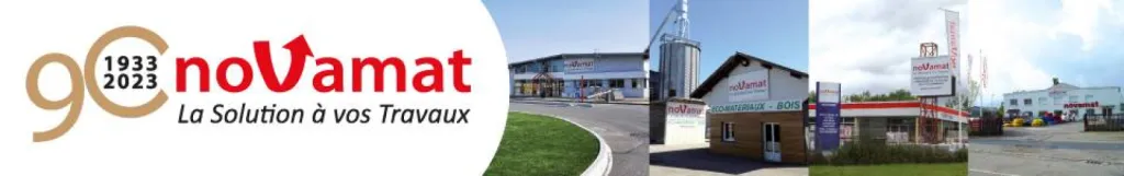 Distributeur de produits de tuiles et d'ardoises métalliques à Thonon Les bains avec NOVAMAT SA