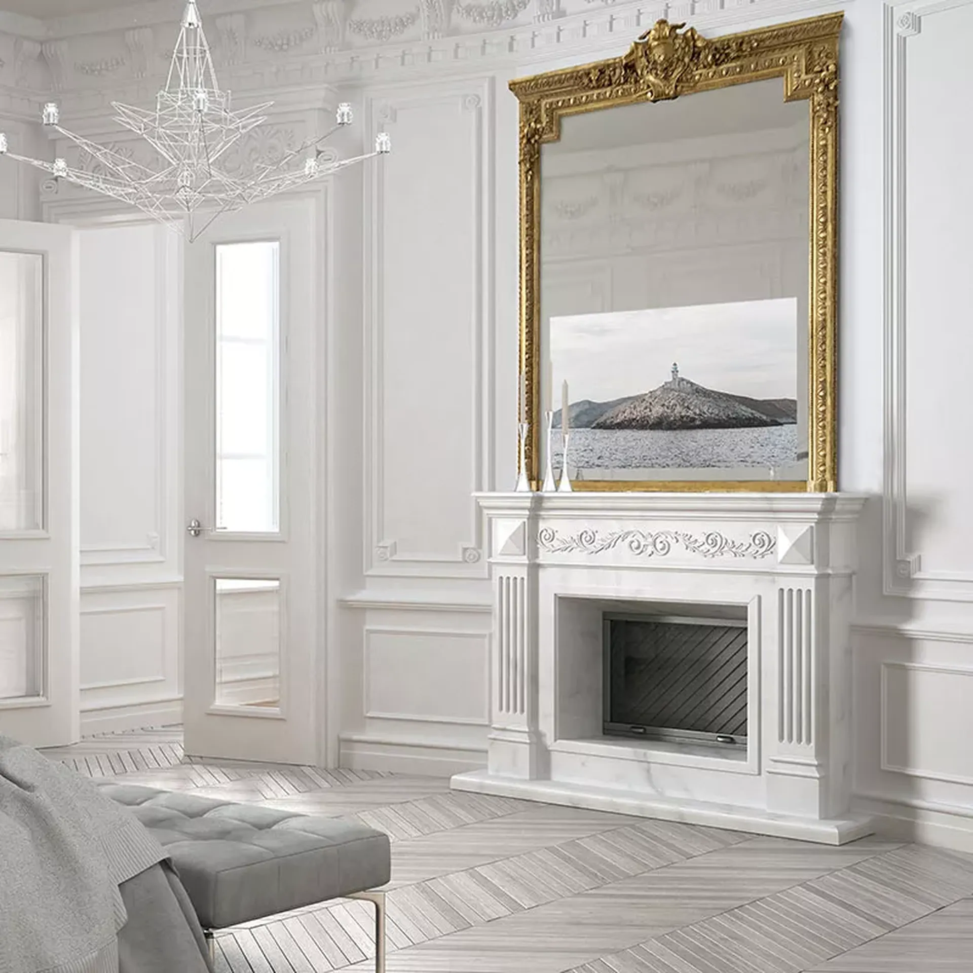 tv-miroir-integree-decoration-hotel-5-etoiles