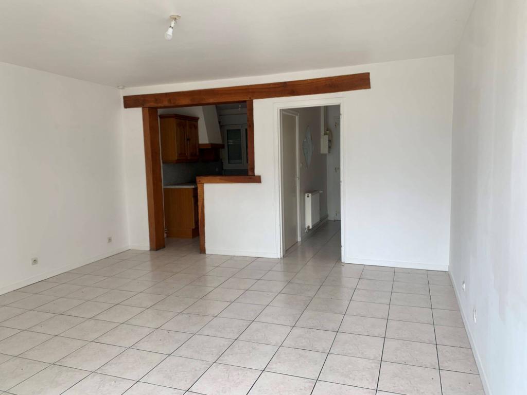 Salon et cuisine ouverte