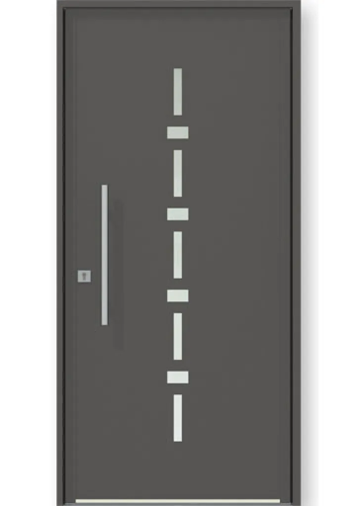 Porte d'entrée en alu Archi