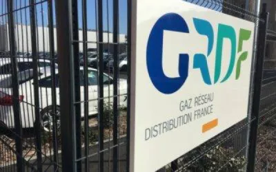 AGG PRINT réalise les enseignes, la signalétique et la décoration intérieure du nouveau site GRDF à Saint-Etienne
