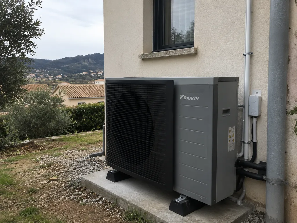 Installation d’une pompe à chaleur air/eau avec deux zones de chauffage indépendantes à Embrun dans les Hautes-Alpes