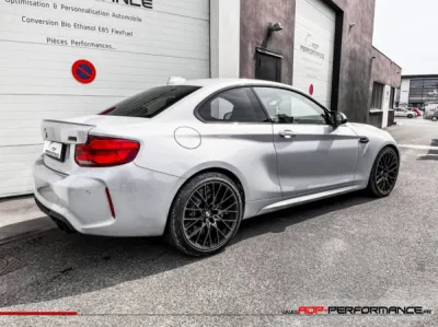 Installation catback non résonné Milltek BMW M2 Compétition 3.0 410 cv | ADP Performance Le Pontet 84130