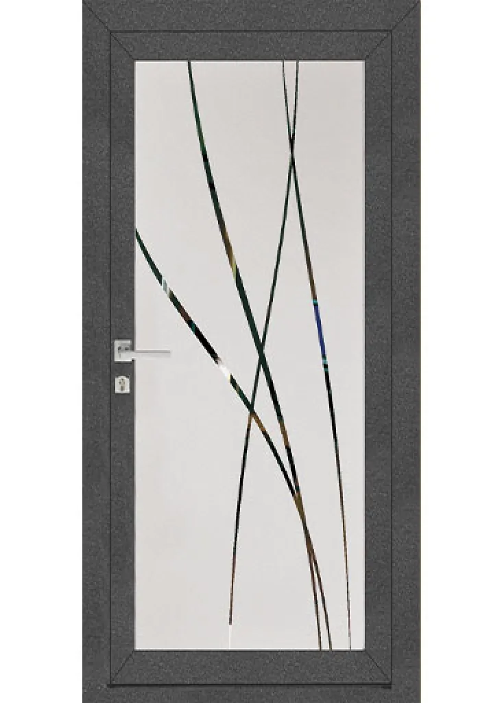 Porte d'Entrée PVC Puit de Lumière