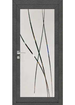 Porte d'Entrée PVC Puit de Lumière