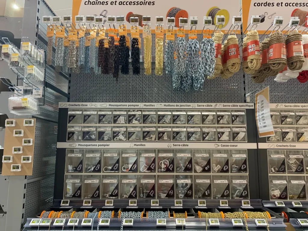 Rayon chaînes et cordes