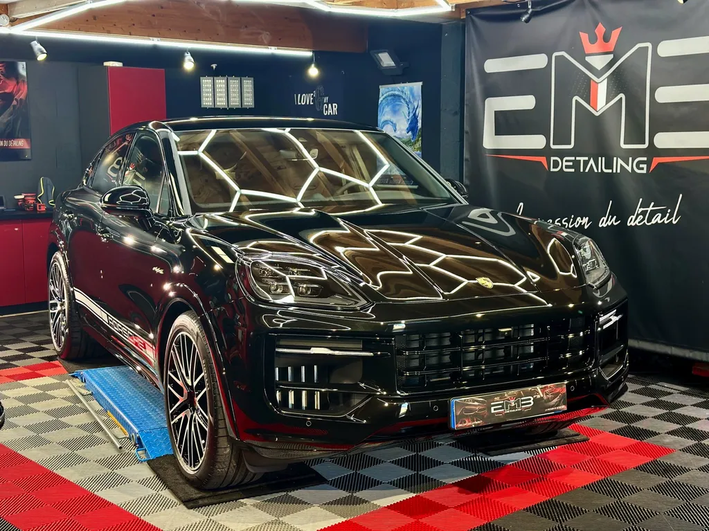DETAILING auto protection carosserie traitement céramique lyon Porsche Cayenne 