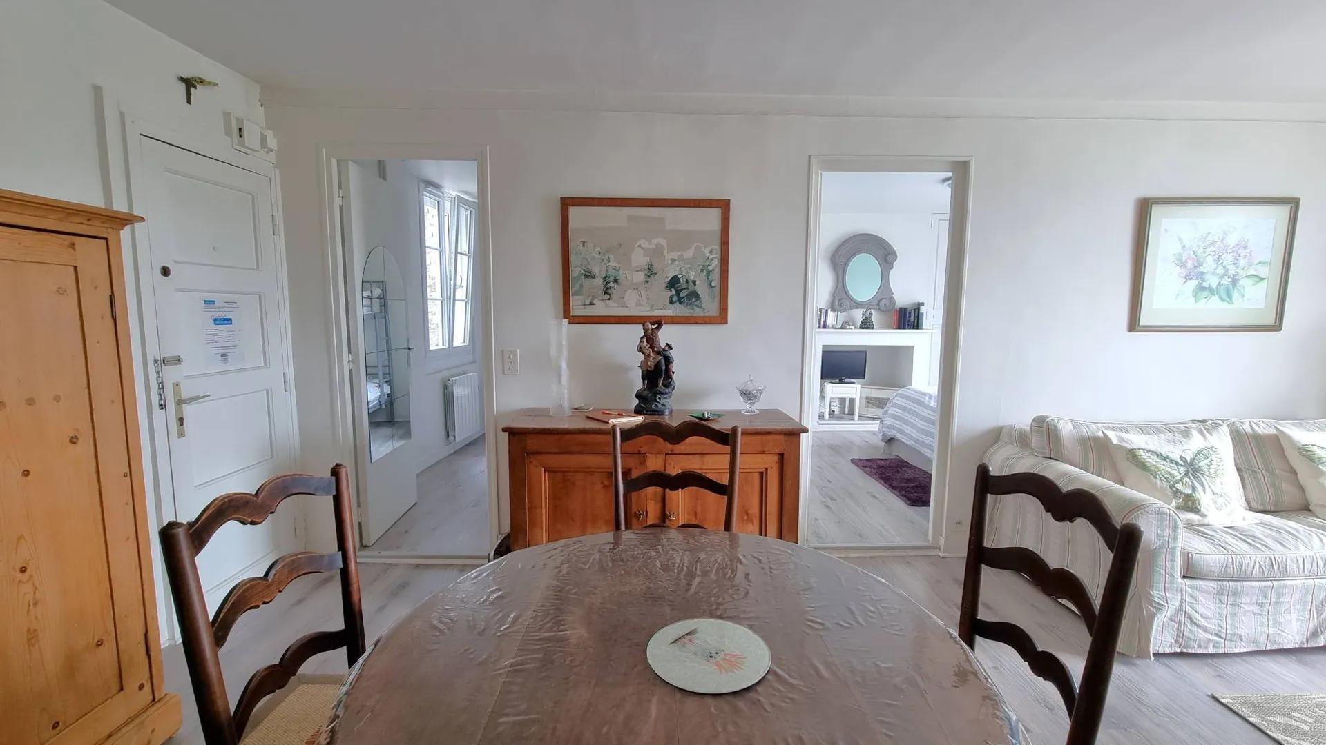 A vendre appartement F3 meublé, face au port, Dieppe 76200