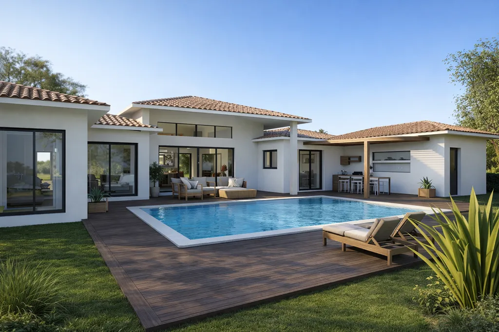 Superbe maison neuve à Bouliac