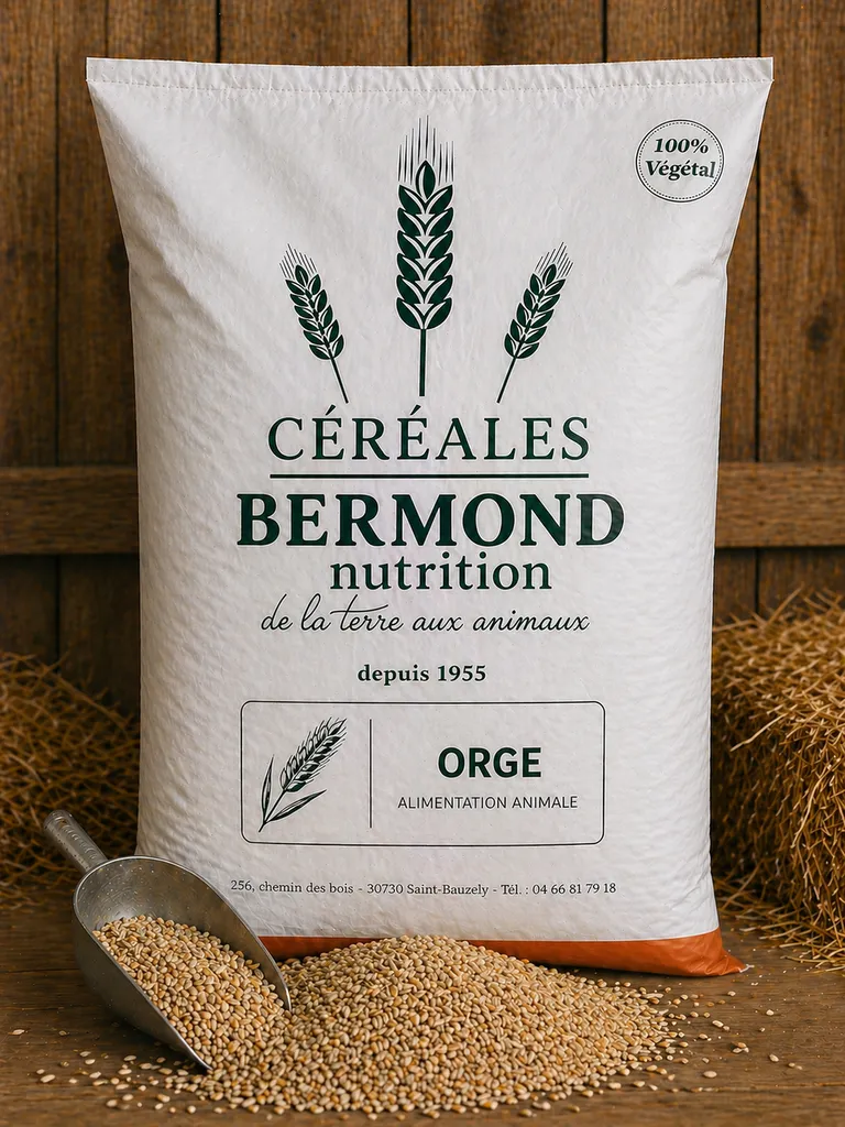 Orge alimentation volaille basse-cour céréale naturelle énergie digestion poules canards élevage grains sélectionnés nutrition équilibrée qualité professionnelle naturelle