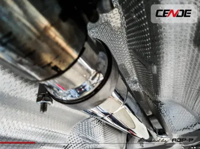 silencieux inox à clapet