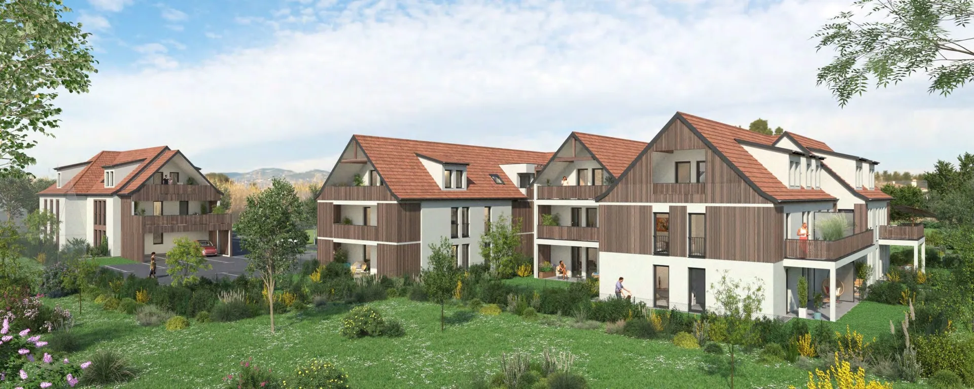 La nouvelle résidence à Meistratzheim 